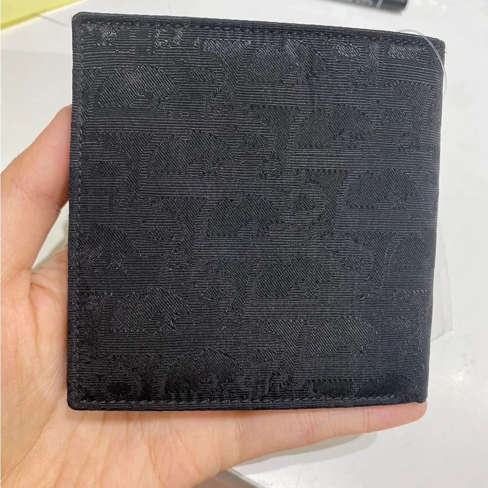 Dior black compact wallet unused item